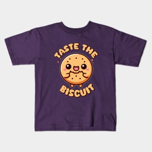 Cute Kawaii Biscuit Kids T-Shirt